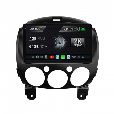 Mazda 2 - Navigatie Carplay Android OS Mazda 2 (2007-2014) | AutoDrop.ro