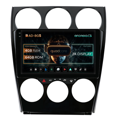 Mazda 6 2002-2008 - Navigatie Carplay Android OS Mazda 6 4GB | AutoDrop.ro