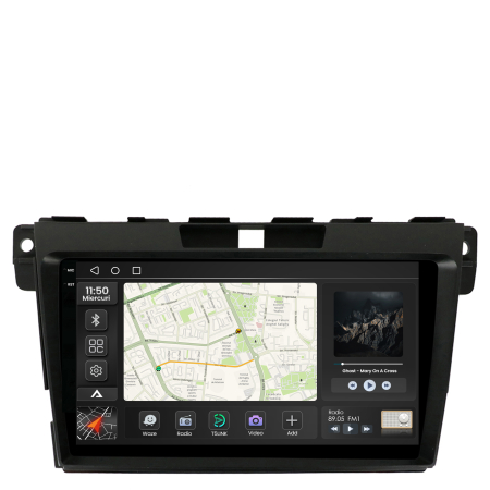 Navigatie Carplay Android OS Mazda CX-7 9" 4GB | AutoDrop.ro [1]