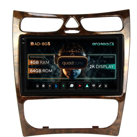 CLK 2002-2009 - Carplay Android OS Mercedes CLK 4GB | AutoDrop.ro