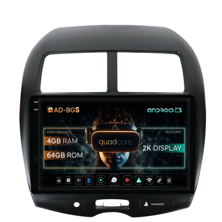 Asx 2009-2015 - Navigatie Mitsubishi ASX / Peugeot 4008 (2010-2015) Android 2+34GB | AutoDrop.ro