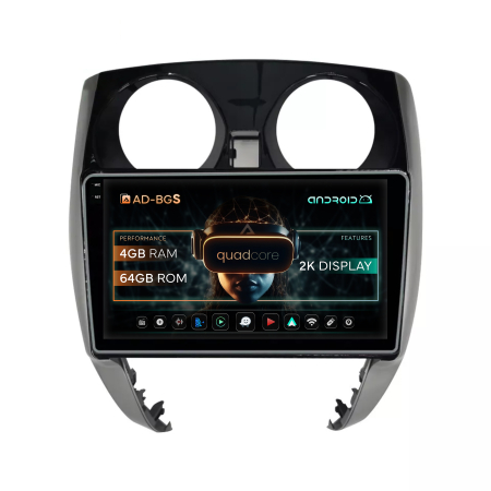 Note 2012-2019 - Navigatie Carplay Nissan Note (2012-2019) 4GB | AutoDrop.ro