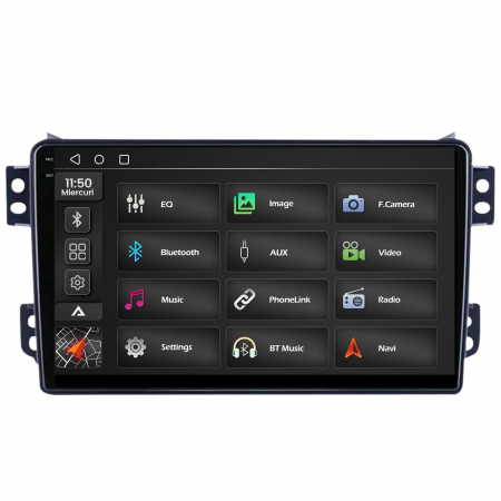Navigatie Carplay Android OS Opel Agila 4GB | AutoDrop.ro [2]
