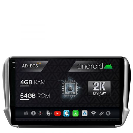 208 (2012-2019) - Carplay Android Peugeot 208/2008 4GB | AutoDrop.ro