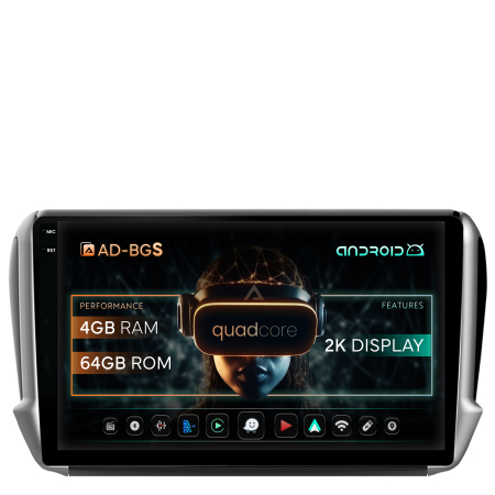 208 (2012-2019) - Carplay Android Peugeot 208/2008 4GB | AutoDrop.ro