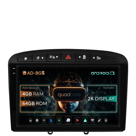 308 (2008-2013) - Carplay Android OS Peugeot 308/408 | AutoDrop.ro