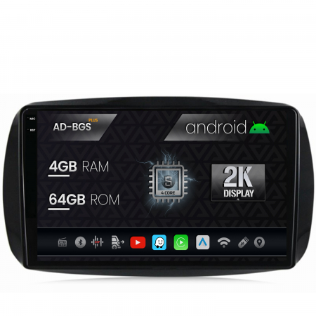 Smart FORTWO 2016 ->> - Carplay SMART Fortwo 2016-Prezent 2+34GB | AutoDrop.ro