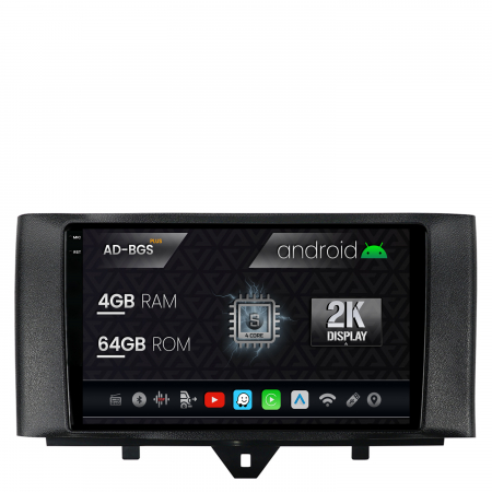 Smart FORTWO 2010-2015 - Carplay Android OS Smart For Two 4GB | AutoDrop.ro