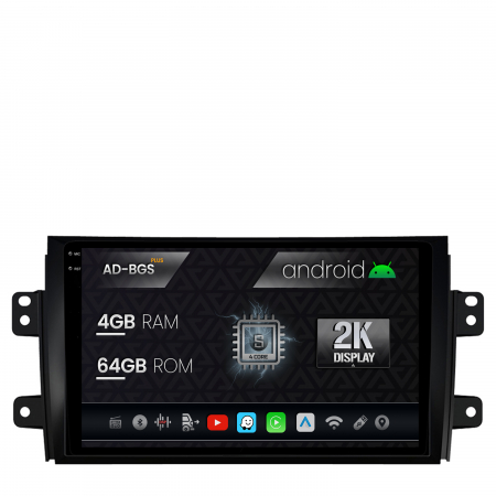 Sedici 2005-2014 - Navigatie Carplay Suzuki SX4 / Fiat Sedici 4GB | AutoDrop.ro