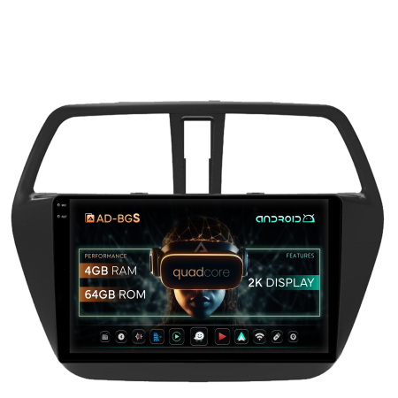 SX4 S-Cross 2014+ - Navigatie Android Suzuki SX4 2011-2016 4GB | AutoDrop.ro