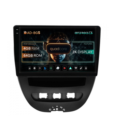 Aygo 2005-2014 - Carplay Android OS Toyota Aygo 4GB | AutoDrop.ro