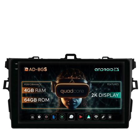 Corolla 2007-2012 - Carplay Android OS Toyota Corolla 4GB | AutoDrop.ro