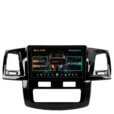 Hilux 2005-2014 - Navigatie Carplay Toyota Hilux Android 4GB | AutoDrop.ro