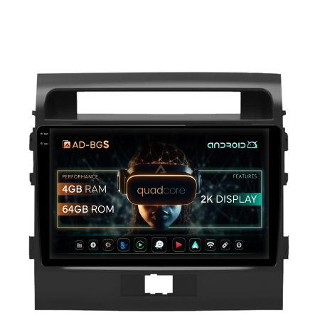 Land Cruiser J200 2007-2019 - Carplay Android OS Land Cruiser 200 4GB | AutoDrop.ro