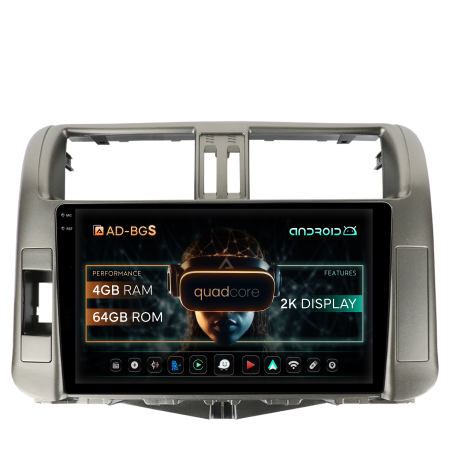 Land Cruiser Prado J150 2009-2013 - Carplay Android OS Land Cruiser 4GB | AutoDrop.ro
