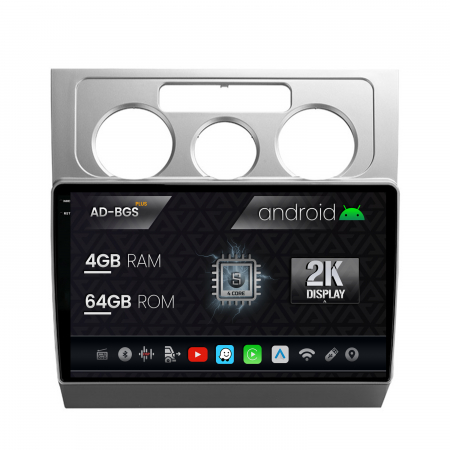 Navigații auto dedicate - Carplay Android OS Volkswagen Touran 4GB | AutoDrop.ro