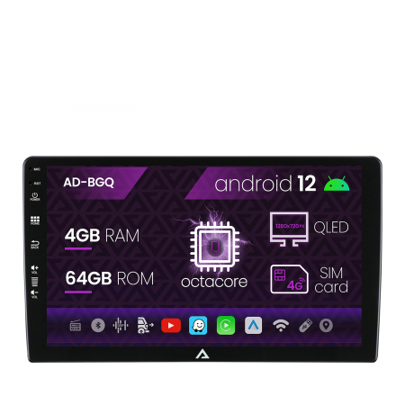 All-in-one ecran 9 Inch Android 12 Qled | AutoDrop.ro [1]
