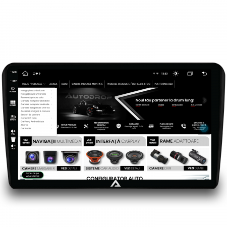 Navigatie Android 13 Audi A3/ S3/ RS3 8GB | AutoDrop.ro [3]
