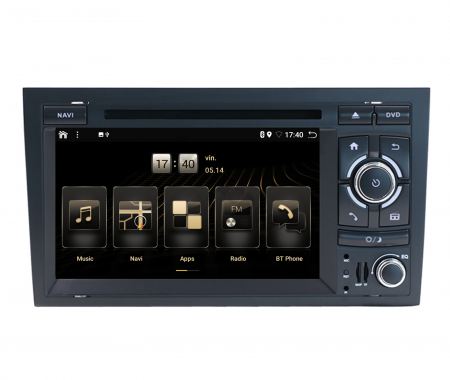 Navigatie Android Audi A4 7 Inch AD-BGB | AutoDrop.ro [1]