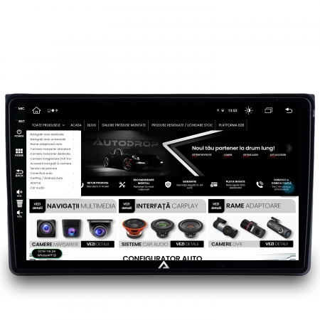 Navigatie Android 13 A4(B6/B7) / Seat Exeo 8GB | AutoDrop.ro [3]
