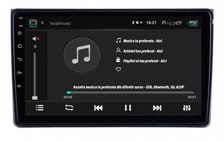 Navigatie Dedicata Audi A4 9 Inch Android | AutoDrop.ro [4]