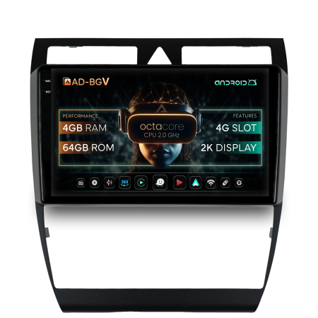 A6 1997-2005 - Navigatie 2K Android 13 Audi A6 4+64GB | AutoDrop.ro
