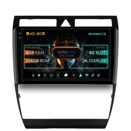A6 1997-2005 - Navigatie 2K Android 13 Audi A6 8+256GB | AutoDrop.ro