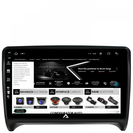 Navigatie Android 13 Audi TT 8+256GB | AutoDrop.ro [3]