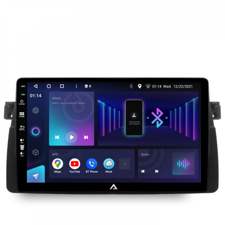 Navigatie Android 12 BMW E46 QLED | AutoDrop.ro [2]