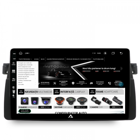 Navigatie Android 13 BMW E46 8+256GB | AutoDrop.ro [3]