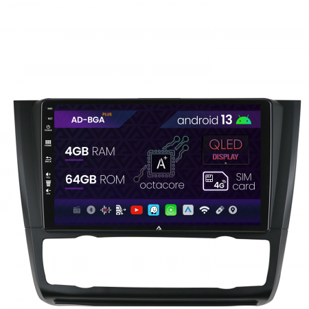Seria 1 E87 2004-2012 - Navigatie  Android 13 BMW Seria 1 9inch AC | AutoDrop.ro