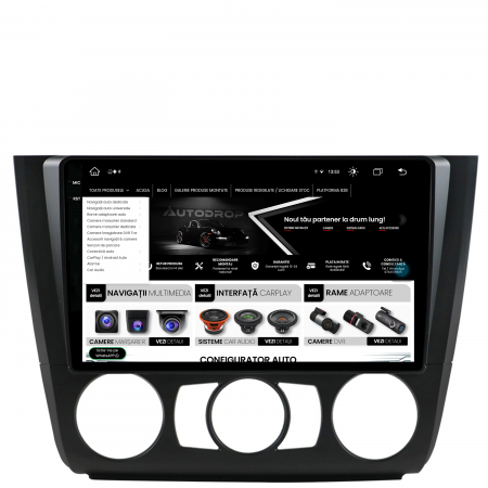 Navigatie 2K Android 13 BMW Seria 1 8GB M AC | AutoDrop.ro [9]