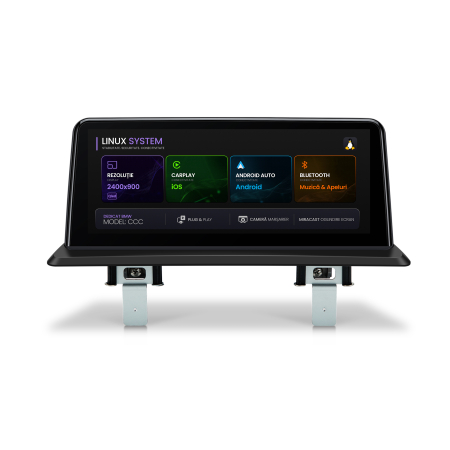 Navigatie BMW Seria 1 E87/E88/E82/E81 (2006-2012), Linux OS & OEM, Varianta CCC, CarPlay & Android Auto Wireless, MirrorLink, Camera AHD, 12.3 Inch - AD-BGBM10LXICC+AD-BGRKITBMI110 [0]