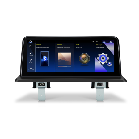 Navigatie BMW Seria 1 E87/E88/E82/E81 (2006-2012), Linux OS & OEM, Varianta iDrive, CarPlay & Android Auto Wireless, MirrorLink, Camera AHD, 12.3 Inch - AD-BGBM10LXICI+AD-BGRKITBMI110 [2]