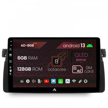 Seria 3 E46 1998-2005 - Navigatie Android BMW E46 AD-BGB | AutoDrop.ro