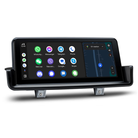 Navigatie BMW Seria 3 E90/E91/E92/E93 (2005-2012), Linux OS & OEM, Varianta iDrive, CarPlay & Android Auto Wireless, MirrorLink, Camera AHD, 12.3 Inch - AD-BGBM10LXICI+AD-BGRKITBMI111 [7]