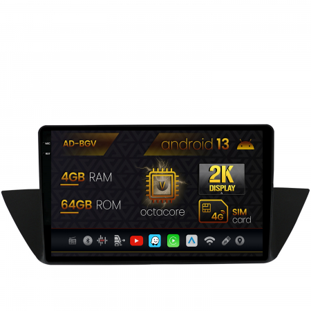X1 E84 2009-2015 - Navigatie 2K Android 13 BMW X1 4+64GB | AutoDrop.ro