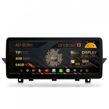 X1 E84 2009-2015 - Navigatie Android 13 BMW X1 E84 4GB | AutoDrop.ro