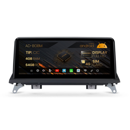 Navigatie BMW X5 E70 / X6 X71  (2011-2013), Varianta CIC, Android, BM-Octacore / 4GB RAM + 64GB ROM, 10.25" Inch - AD-BGBM10254ICI+AD-BGRKITBMI102 [0]