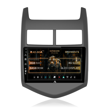 Aveo 2012-2014 - Navigatie  Android  Chevrolet Aveo 2 4+64GB | AutoDrop.ro