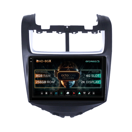 Aveo 2014-2021 - Navigatie 2K Android 13 Chevrolet Aveo (2014-2017) 8GB | AutoDrop.ro