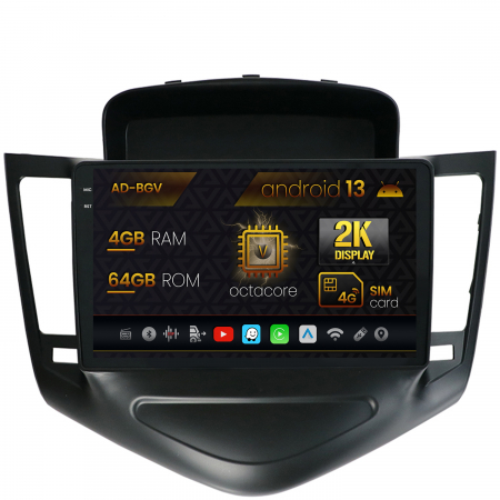 Cruze 2008-2013 - Navigatie 2K Android 13 Chevrolet Cruze 4GB | AutoDrop.ro