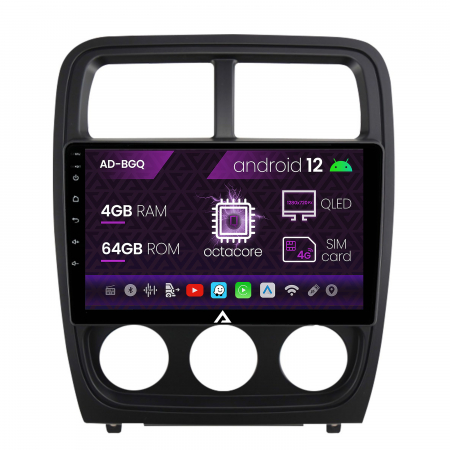 QLED Android Dodge Caliber 4+64GB | AutoDrop.ro [1]