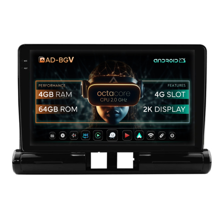 C3 2024->> - Navigatie 2K Android  Citroen C3 Low-V (2024+) 4GB RAM | AutoDrop.ro