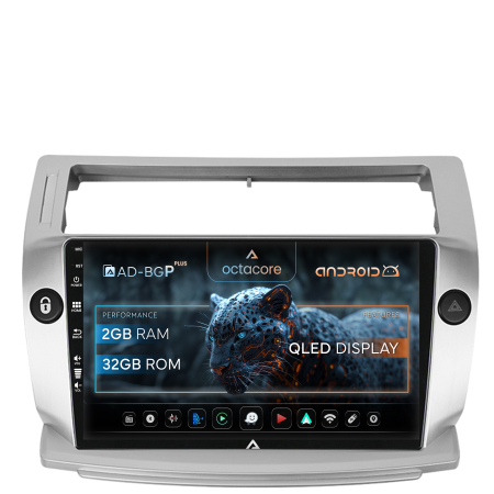 Navigatie Android Citroen C4 2+32GB | AutoDrop.ro [0]