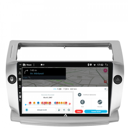 Navigatie Android 12 Citroen C4 QLED | AutoDrop.ro [17]