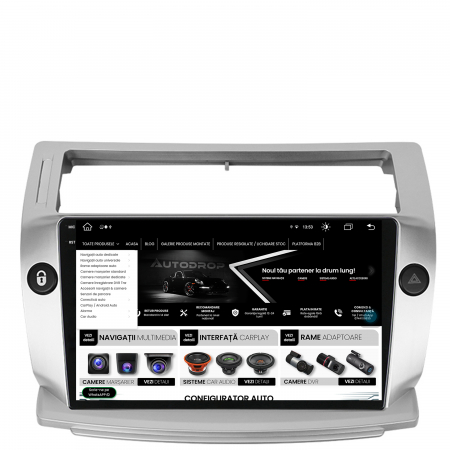 Navigatie 2K Android 13 Citroen C4 4GB RAM | AutoDrop.ro [8]