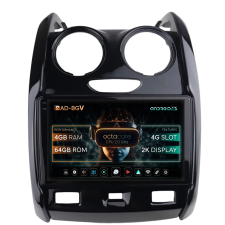 Duster 2012-2018 - Navigatie 2K Dedicata Dacia Duster Android 4GB | AutoDrop.ro