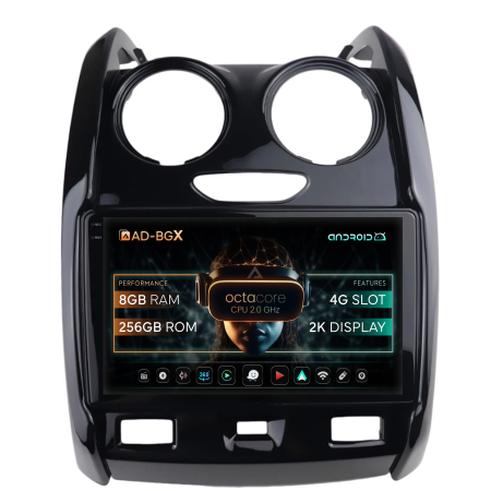 Duster 2012-2018 - Navigatie 2K Dedicata Dacia Duster Android 8GB | AutoDrop.ro