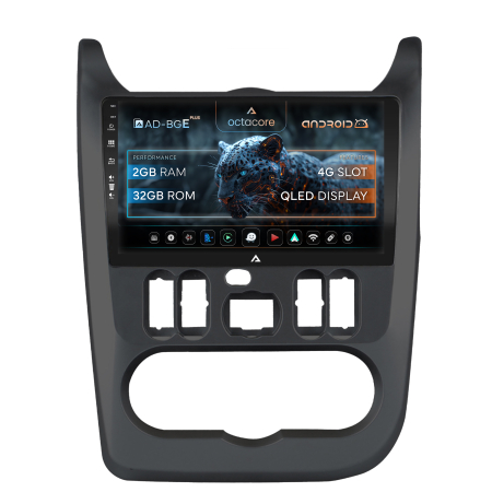 Sandero 2009-2012 - Carplay Android 12 Dacia Logan 2GB | AutoDrop.ro